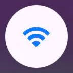 Icon for the Wi-Fi control in Control Center